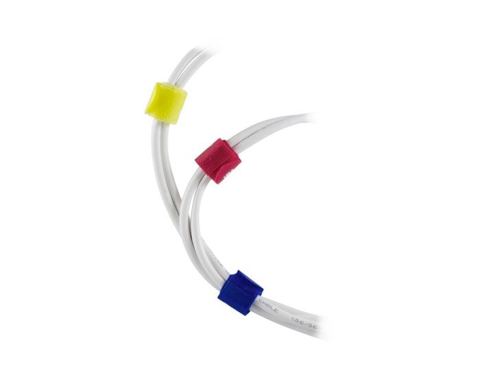 Deltaco Cable Ties Multiple colors 10pcs