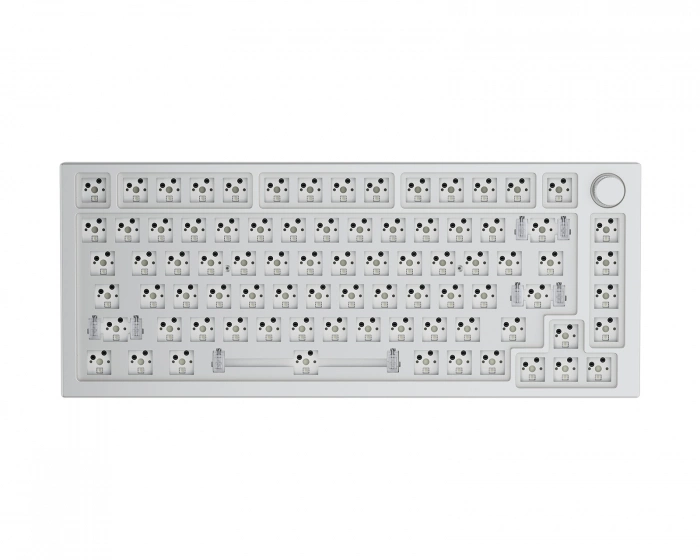 Glorious GMMK Pro 75% Barebone ANSI White Ice