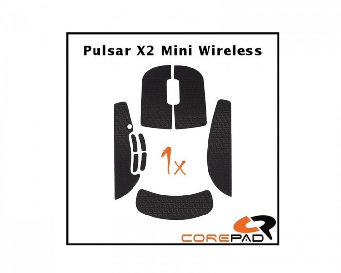 Corepad Soft Grips for Pulsar X2 Mini Wireless / X2 CrazyLight - White