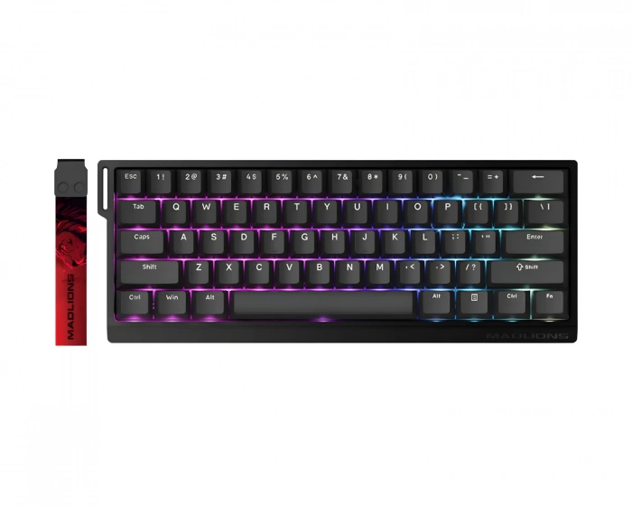 FGG MAD 60 HE RGB Keyboard ANSI [Magnetic Amber PRO] - Black