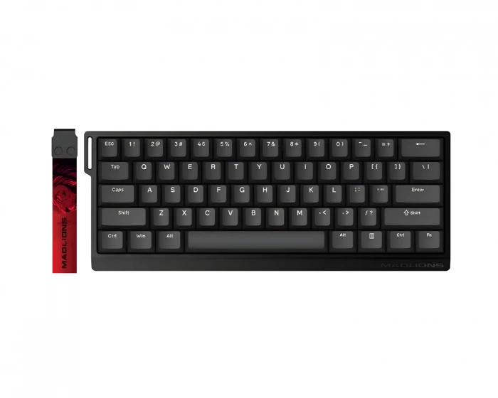 FGG MAD 60 HE Flagship Keyboard ANSI [Magnetic Amber PRO] - Black
