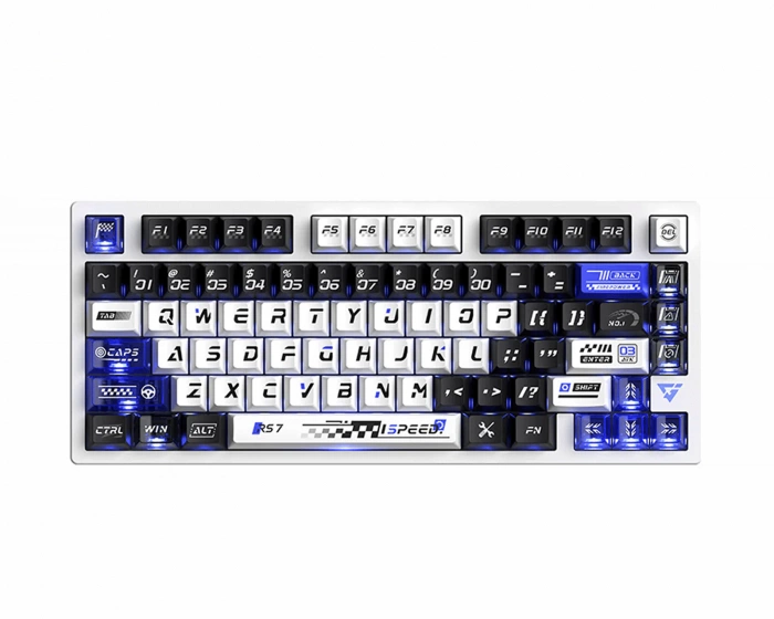 ATK RS7 PRO eSports Hall Effect Keyboard  [Drive to Win (RGB)] - White