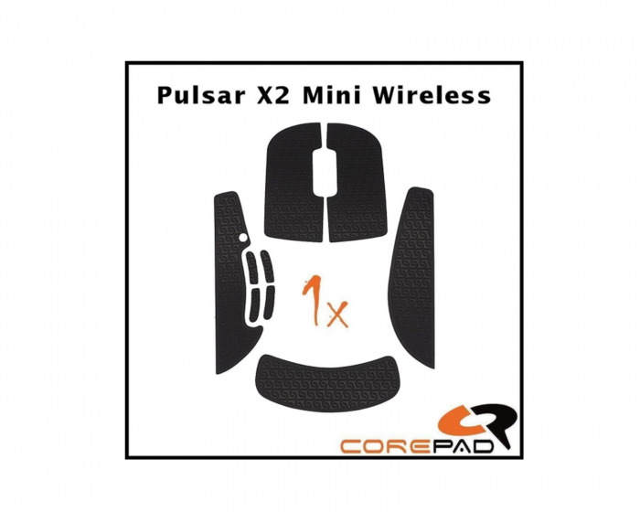 Corepad Soft Grips for Pulsar X2 Mini Wireless / X2 CrazyLight - Red