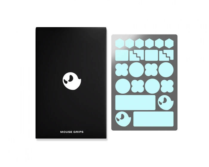 GHOSTGLIDES GHOSTGRIPS - Universal Grips for Mice and Keyboards