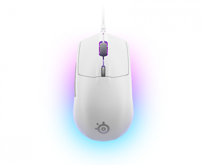 SteelSeries Rival 3 Gen 2 Wired Gaming Mouse - White