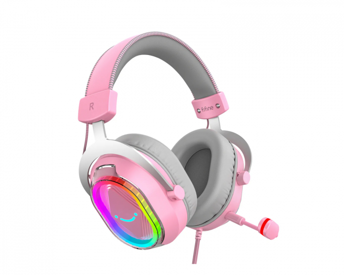 Fifine H13 Gaming Headset - Pink