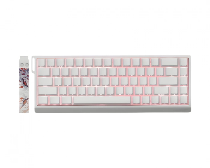 FGG MAD68 HE RGB ANSI Keyboard [Magnetic Amber Pro] - White