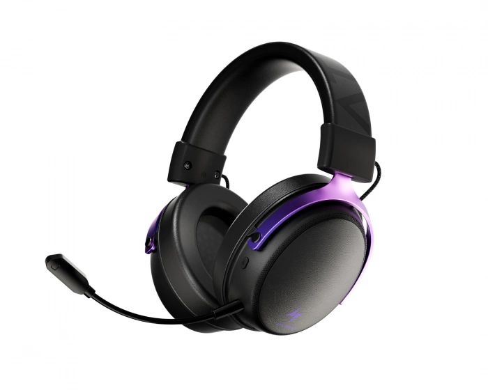 ATK N9 Ultra Wireless Gaming Headset - Black/Purple